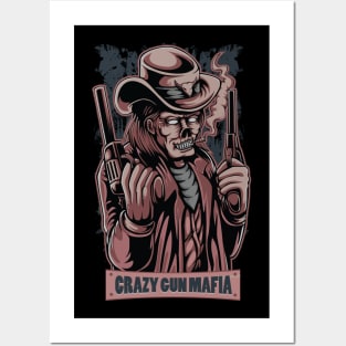 Gun crazy mafia Posters and Art